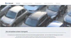 Desktop Screenshot of kfzplan.de